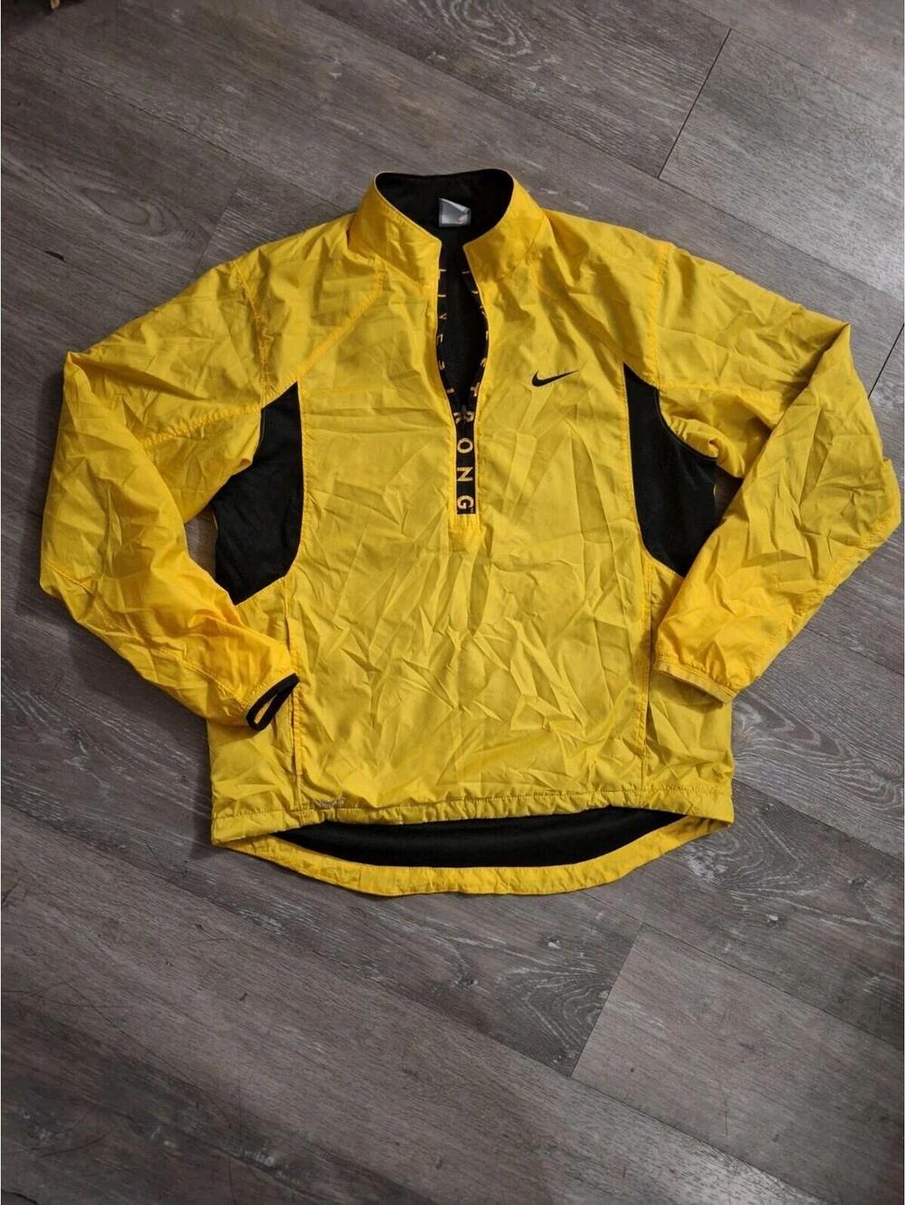 Nike Sportswear Athletic Livestrong FitDry pullover Zipper Accent Medium